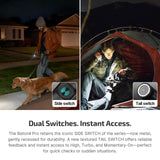 OLIGHT Baton4 Pro EDC Flashlight Rechargeable, 1600 Lumens Small Pocket LED Light with Tactical Switch and Magnetic & USB C Dual Charging, IPX8 for Home Use, Camping, Outdoor and Emergency (Black)