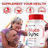 Glyco Sync Capsules, Official Glyco Sync Balance Pills with All Natural Ingredients, Advanced Formula GlycoSync Joint Support for Health and Wellness Extra Strength for Men and Women (60 Capsules)