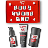 HAPPY NUTS - Nuts About You Anti Chafing Deodorant Essentials Bundle Kit - Gift Set for Men to Stay Fresh All Year Long
