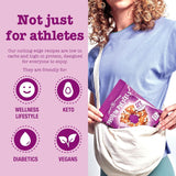 Crisp Power Protein Pretzels, Sesame, High Protein Vegan Keto Snack, 27 G Plant Based Protein, Low Carb Crunchy Pretzel Snacks, Sugar Free, No Seed Oils, 1.75 oz Bags, 24 Pack