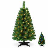XXYYZZ 3FT Pre-lit Artificial Christmas Tree with 50 LED Lights （11 Modes）