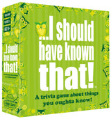 I should have known that! - A Trivia Game About Things You Oughta Know, Green
