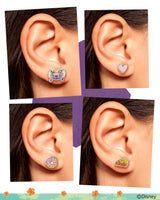 Disney Lilo and Stitch Earrings for Women Pack of 12 Official License