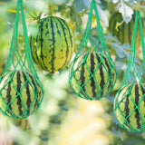 Rerialsaera 10Pack Melon Hammock Watermelon Nets with 20 Cable Zip Ties, Heavy Duty Watermelon Honeydew Net for Garden Trellis Vertical Garden Growing