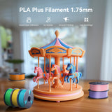 SUNLU 3D Printer Filament Bundle, PLA Plus Filament, 250g/Spool