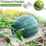 Hoemwarm 30 Pcs Watermelon Net Holder with 100 Cable Zip Ties, Heavy Duty Trellis Hammock Net Melon Support Holder Keep Watermelon Off of The Ground, Holds up to 22 Lbs