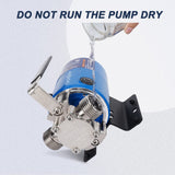 TecHome Water Pump Water Transfer Pump, 115V 1/10HP 330GPH Water Hose Pump, with Suction Hose Kit.