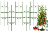 Tegarbed 6 Pack 48 Inch Tomato Cages for Garden Plant Supports
