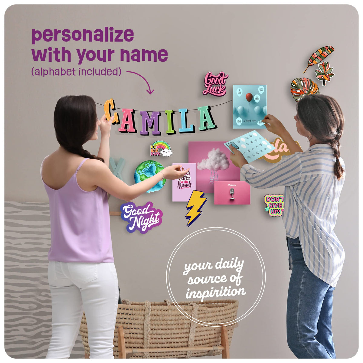 Wall Collage Kit for Teen & Tween Girls - Teens Creative Crafts Kits