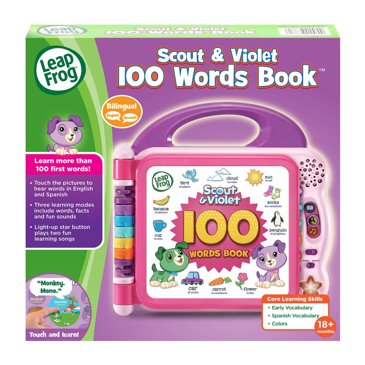 LeapFrog Scout and Violet 100 Words Book