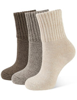 CLOSEMATE Boot Socks for Women Thick Warm Winter Crew Socks 3 Pairs