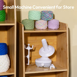 Etcokei Yarn Winder Electric, Auto Compact Cake Winding for Knitting Lovers