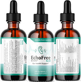 LIVORKA Echo Free Drops - Natural Support, EchoFree Pro Ear Health Support Supplement Liquid Drop, Ecofree Pro Healthy Ear Vitamin Premium, Eco Free Pro Drops Formula Reviews, 1 Bottle for 1 Month