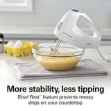 Hamilton Beach 6-Speed Electric Hand Mixer With QuickBurst and Bowl Rest