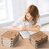 INSADA 30 Sets Bulk Christian Spiral Notebooks with Bamboo Pen Prayer Journal, Small Notepad (5.43”x4.33”) - Christmas Gifts for Church Members, Bible Study Groups & Church Families