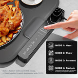 𝗡𝗲𝘄𝗲𝘀𝘁 Warming Mat for Food XXL 37”x15” Food Warming Mat 10s Fast Heating Pad with APP Control Electric Warming Tray for Parties Buffet 99h Timer Portable Countertop Food Warmer Christmas Gift
