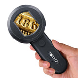 TOMLOV P10 Microscope for Adults Kids, Handheld Coin Magnifier with Light