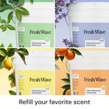 Fresh Wave Odor Removing Gel Bucket, 15.5 lb. (248 oz.) | Lavender Scent Refill | Odor Absorbers for Home | Safer Odor Relief | Natural Plant-Based Odor Eliminator | For Cooking, Trash & Pets