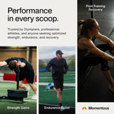 Momentous Creatine Monohydrate Powder - Creapure® Creatine Powder Supports Strength, Lean Muscle, & Recovery for Men & Women - 5 g per Serving - 90 Servings