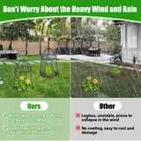 6 Pack Garden Cloches for Plants, Sturdy Chicken Wire Cloches Plant Cover