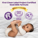 Bubs Whole Goat Milk Infant Formula for 0-12 Months, Non-GMO Milk, 20 oz