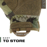 Mechanix Wear FastFit Tactical Gloves - Heavy Duty Lightweight Multipurpose Gloves - Flexible Grip & Reinforced Palm - Touchscreen Capable - Large - MultiCam Camouflage