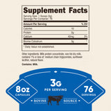 Nutricost Colostrum Powder 8 oz, Lactoferrin and Minimum 30% Immunoglobulins (IgG), from Bovine Colostrum, 3g Per Serving, 76 Servings
