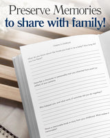 Dad's Life Story Journal (Hardcover): A Meaningful Keepsake for Dad to Share His Journey and Memories, Book Includes 250+ Prompt Questions, Sentimental Gifts for Father's Day, Birthday & Christmas