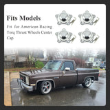 Ctuoptuo 𝟐𝟎 𝐏𝐜𝐬 of 970076 Wheel Center Cap Screws Allen Head & Allen Wrench, Fit for American Racing Torq Thrust Wheels