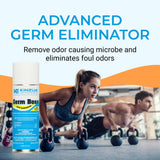 Germ Boss Strong Odor Eliminator, Fast-Acting Cleaning & Deodorizing Fogger, Mold Bomb Fogger for Smell Control with Fresh Scent, Covers Up to 1,000 cu ft, 6 oz