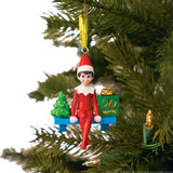 The Elf on the Shelf: A Christmas Tradition Limited 20th Anniversary Edition Box Set - Posable Boy Scout Elf with Blue Eyes, New Edition Storybook and Keepsake with Collectible Pajama Set and Ornament