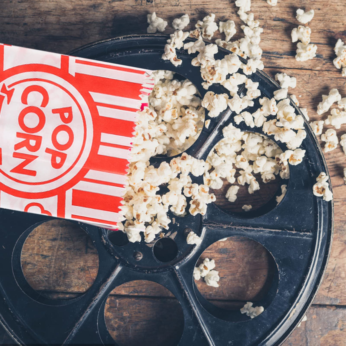 300 PCS Popcorn Bags 1 Oz Small Popcorn Bags Individual Servings Bulk Pop Corn Bags for Party Popcorn Machine Christmas Movie Night Supplies