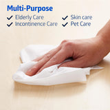 Medline Ultrasoft Dry Baby Wipes, Gentle Disposable Cleansing Cloths, 1,200 Count, Dry Wipe Size is 7 x 13 inches, Great for Sensitive Skin and can be used as Baby Washcloths, Incontinence Wipes