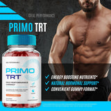 Primo TRT Gummies, Official Primo TRT Gummies for Men - Maximum Strength Performance, All Natural Support Overall Health & Wellness, PrimoTRT Advanced Formula Support Gummy Reviews (2 Pack)