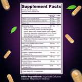 LetaGreen Sea Moss Black Seed Oil Ashwagandha Bladderwrack Burdock Turmeric & Vitamin C, D3, K2 with ACV Elderberry Manuka Honey Dandelion Yellow Dock Iodine Chlorophyll 240 Count