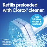 CLOROX ToiletWand Toilet Cleaning Refills, Disinfecting Scrubbing Pads, 30 Count (Pack May Vary)