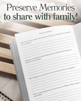 Mom's Life Story Journal (Hardcover): A Meaningful Keepsake for Mom to Share Her Journey and Memories, Book Includes 250+ Prompt Questions, Sentimental Gifts for Mother's Day, Birthday & Christmas