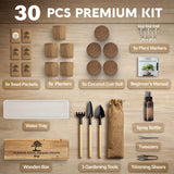 Bonsai Tree Kit Deluxe - Growing 5 Unique Japanese Bonzai Trees