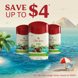 Old Spice Antiperspirant Deodorant for Men, Fiji Scent, 2.6 oz Pack of 3