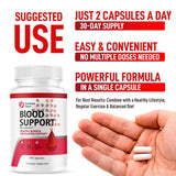 Premium Glyco Capsules - Official PremiumGlyco Advanced Blood Support, Natural Premium Glycol Pills Maximum Strength Health & Wellness Multivitamin Supplement, 60 Capsules for 1 Month