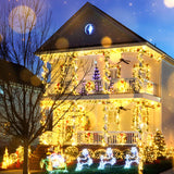 suddus 200 Led Connectable Christmas Lights Outdoor Waterproof, 66ft Fairy Lights Plug in with Remote, Warm White Christmas Tree Light Indoor for Xmas Holiday, Party, Porch, Patio, Garden Decor