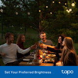 Tapo Outdoor Smart Dimmer Plug for Outdoor Lights, Matter, Energy Monitoring, App Control, IP65 Weather Resistant, Works with Siri, Alexa, Google, ETL Certified, 150WLED/CFL, 2.4GHZ WiFi Only, P430M