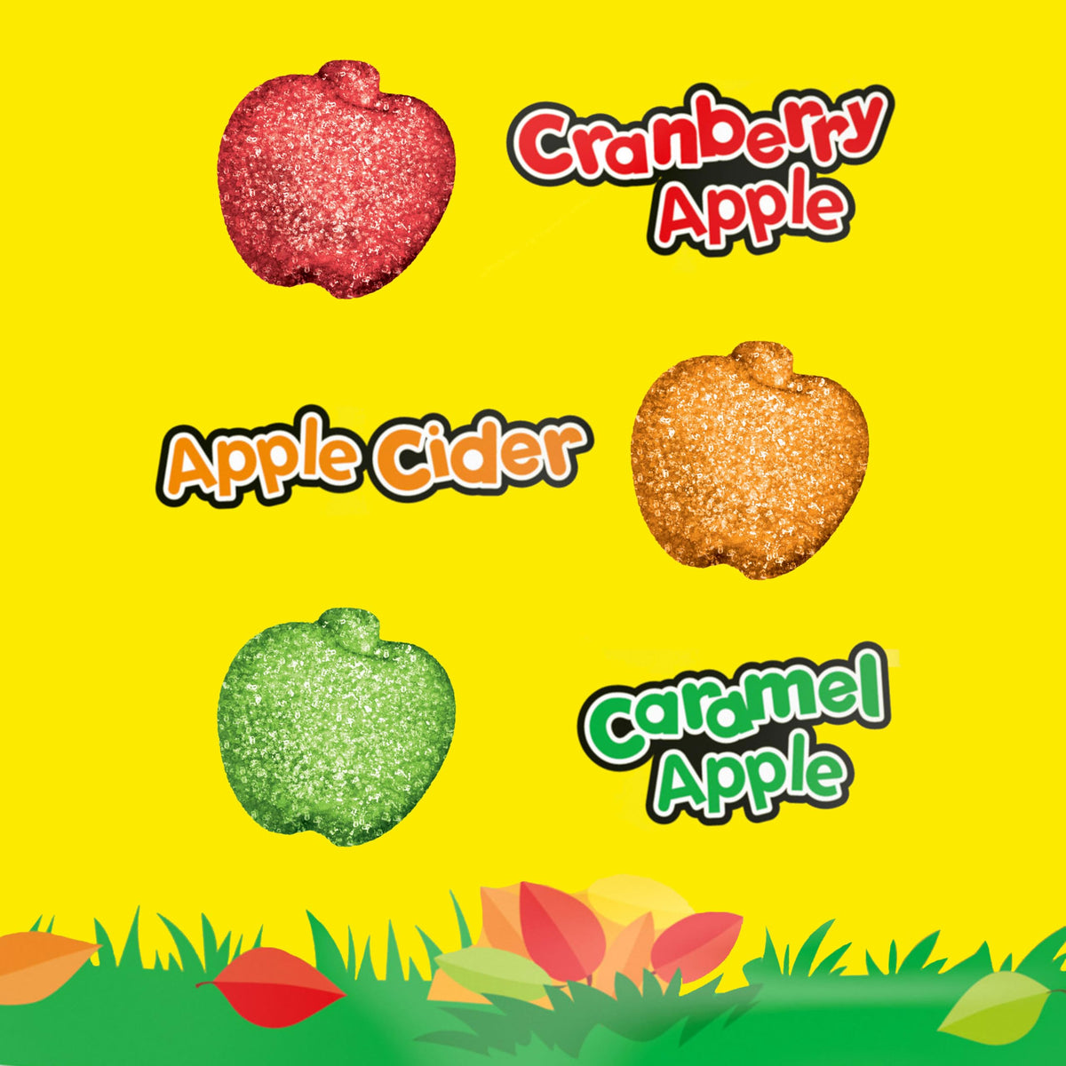 SOUR PATCH KIDS Apple Harvest Soft & Chewy Gummy Candy, 6 Bags
