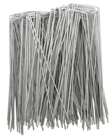 LANIAKEA Garden Stakes 8 Inch Metal Garden Staples 200 Pack Galvanized Landscape Pins Heavy Duty Landscape Stakes for Gardening Fence Landscape Ground Cover