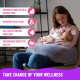 Mama's Select Organic Goat’s Rue Capsules for Breast Milk Production – Non-GMO, Vegan, Gluten- Free Lactation Support Supplement – Safe & Effective for Nursing Moms – Third-Party Tested