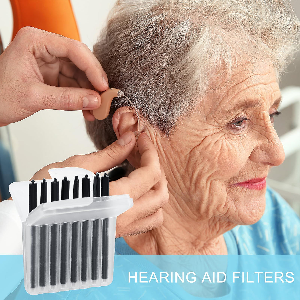 16 Pcs Hearing Wax Guards Cerumen Stop Wax Traps Hearing Cleaning Tool Accessories Hearing Filters Wax Guard for Phonak Widex Resound Unitron