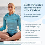 Youtheory Ashwagandha - 1,000 mg - Stress Support Supplement - Cortisol Support Supplement - Gluten, Dairy & Soy Free - 60 Vegetarian Capsules