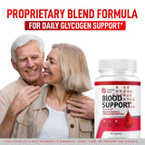 Premium Glyco Capsules - Official PremiumGlyco Advanced Blood Support, Natural Premium Glycol Pills Maximum Strength Health & Wellness Multivitamin Supplement, 60 Capsules for 1 Month