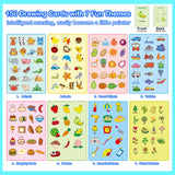 Drawing Robot for Kids 150 Educational Cards Smart Drawing Robot Voice Interactive Partner Montessori Painting Toy for Boys & Girls Ages 3-8 Perfect for Birthdays Christmas and Learning Fun