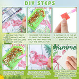 Trandraft 13 Pcs Interchangeable Seasonal Diamond Painting Kits for Adults Monthly 5D Diamond Art Calendar Kits with Frame for Christmas Thanksgiving Winter Holiday Decor Gift(Stylish Style)